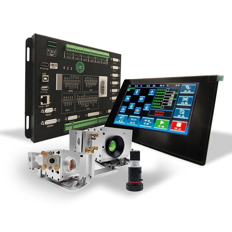 ZJS716-2000 Galvanometer Dual Flight Vision Control Card للطباعة الرقمية