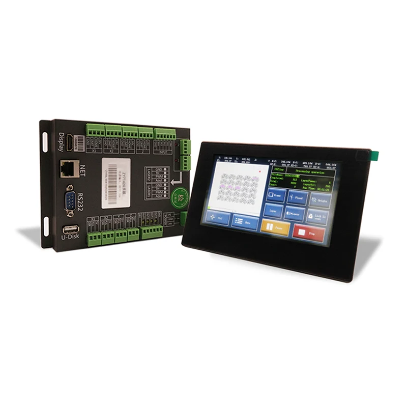 ZY7142G قطع الليزر والتحكم النقش للبلاستيك